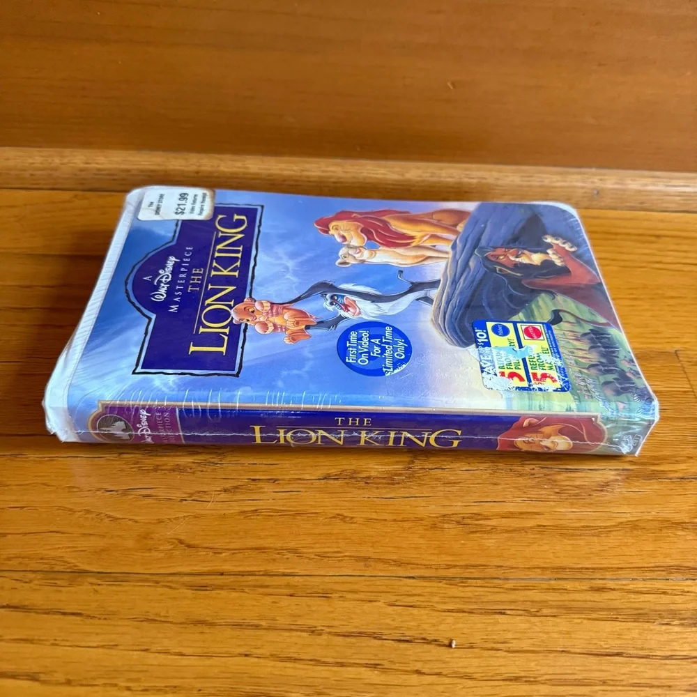 The Lion King VHS Masterpiece Collection NEW